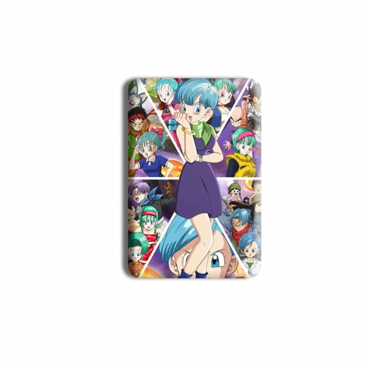 DRAGON BALL Anime square tinplate badge chest badge 40X60CM price for 5 pcs
