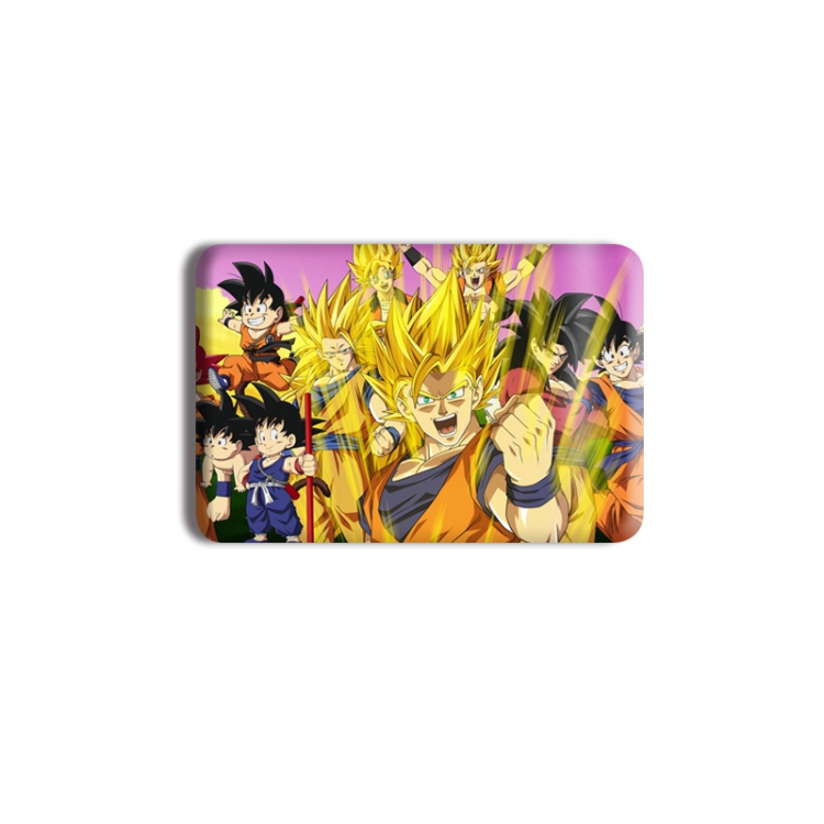 DRAGON BALL Anime square tinplate badge chest badge 40X60CM price for 5 pcs