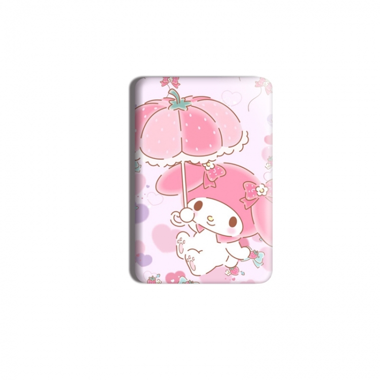 sanrio Anime square tinplate badge chest badge 40X60CM price for 5 pcs