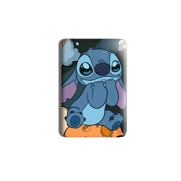 Lilo & Stitch Anime square tinplate badge chest badge 40X60CM price for 5 pcs