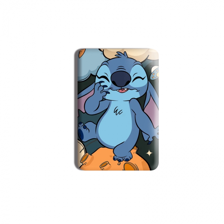 Lilo & Stitch Anime square tinplate badge chest badge 40X60CM price for 5 pcs