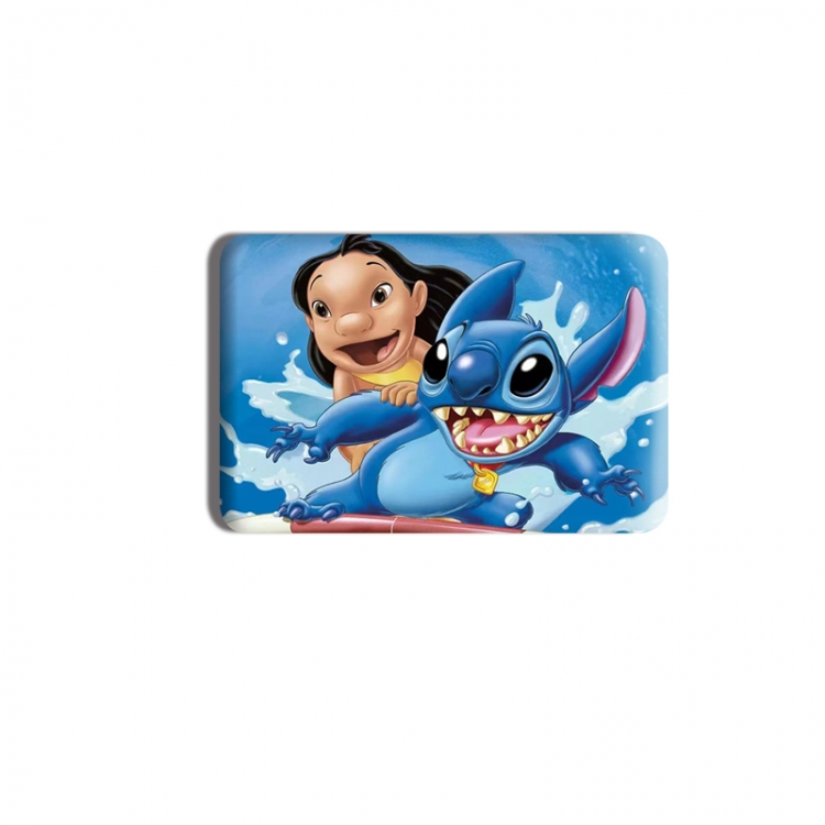 Lilo & Stitch Anime square tinplate badge chest badge 40X60CM price for 5 pcs