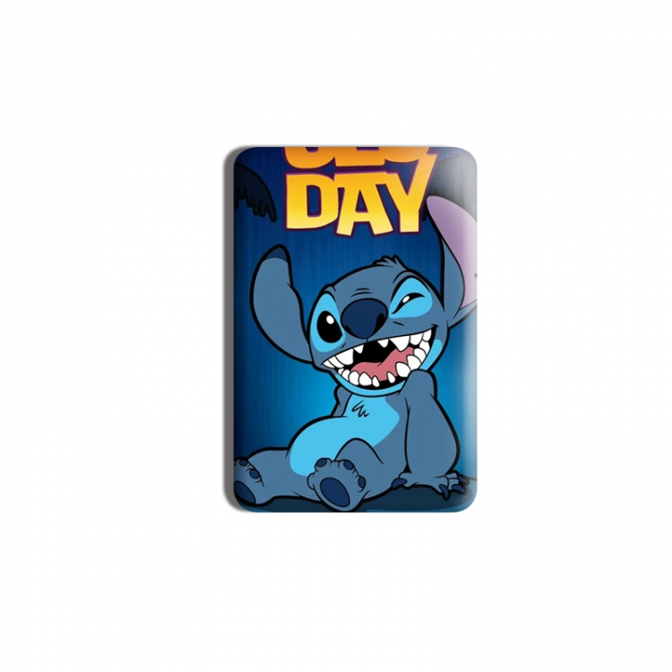 Lilo & Stitch Anime square tinplate badge chest badge 40X60CM price for 5 pcs