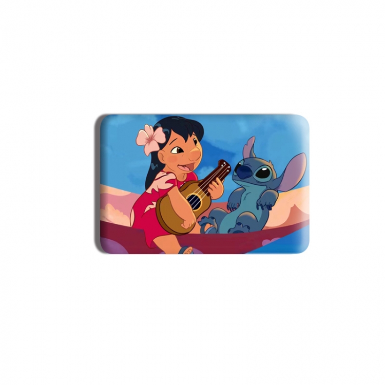 Lilo & Stitch Anime square tinplate badge chest badge 40X60CM price for 5 pcs