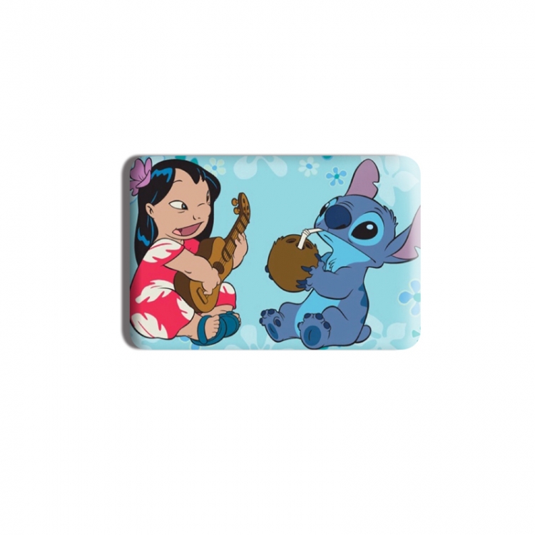 Lilo & Stitch Anime square tinplate badge chest badge 40X60CM price for 5 pcs