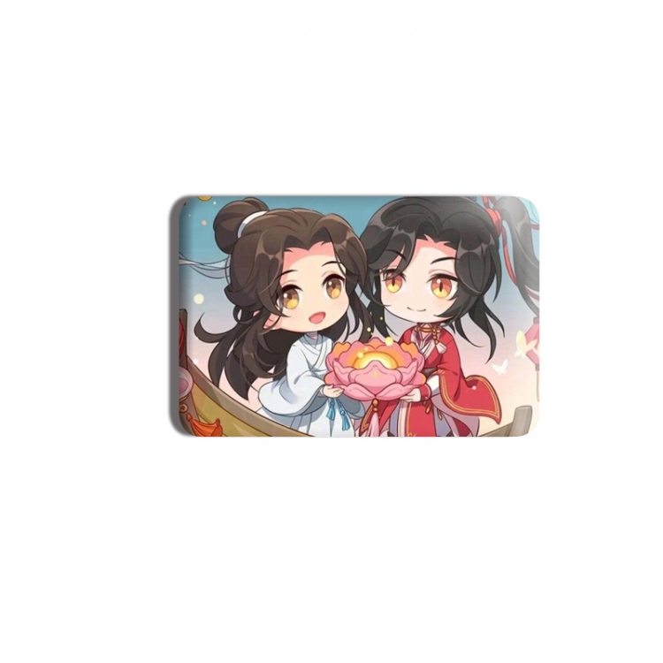 Heaven Official's Blessing Anime square tinplate badge chest badge 40X60CM price for 5 pcs