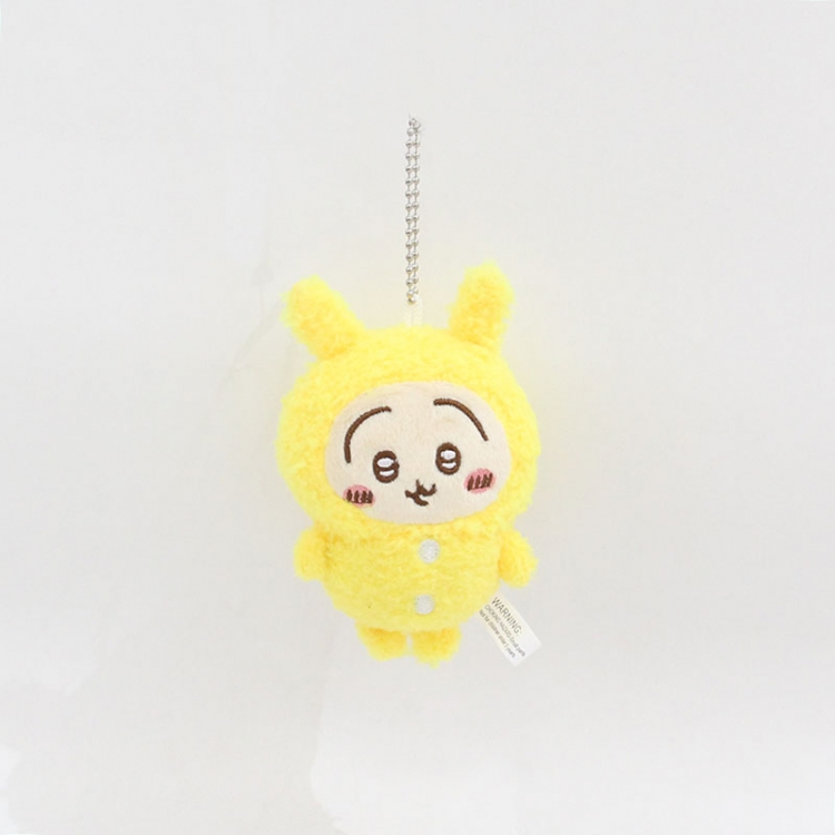 Self deprecating bear Woolen PP cotton plush doll toy pendant 10x9x6cm