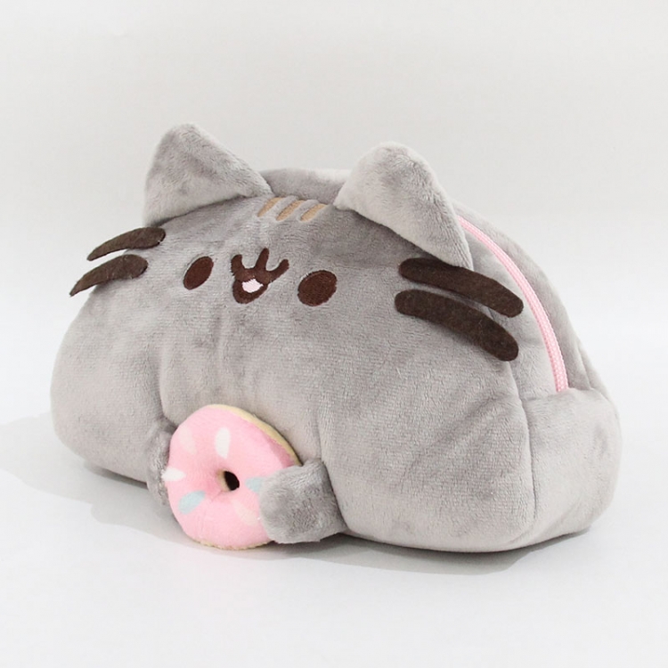 Pusheen Crystal Super Soft PP Cotton Plush Doll Makeup Bag Pen Bag 23x14x7cm