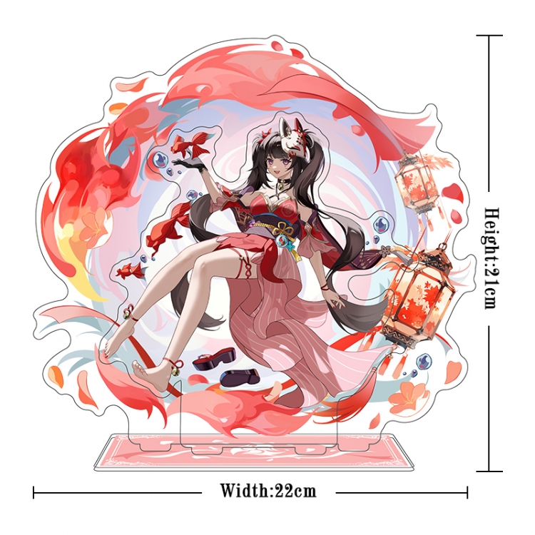 Honkai: Star Rail Acrylic interlayer technology double-sided Standing Plates stand figure 21CM