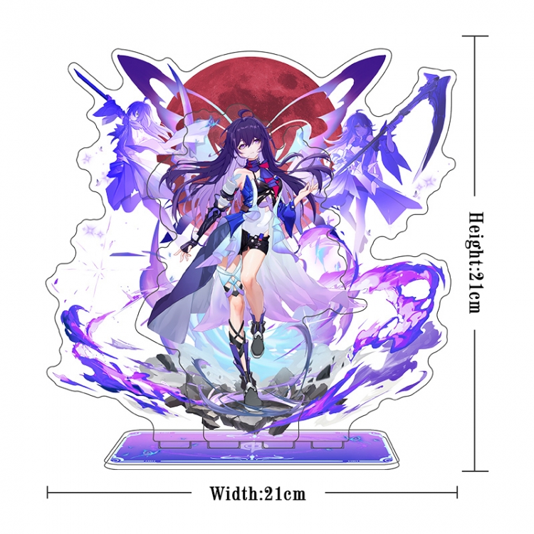 Honkai: Star Rail Acrylic interlayer technology double-sided Standing Plates stand figure 21CM