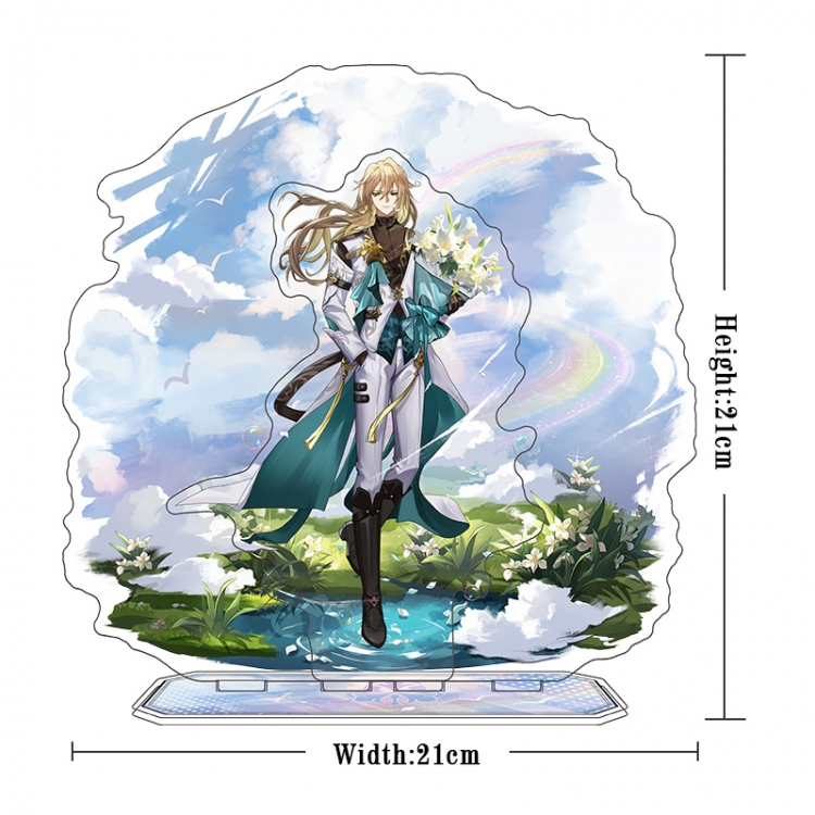 Honkai: Star Rail Acrylic interlayer technology double-sided Standing Plates stand figure 21CM