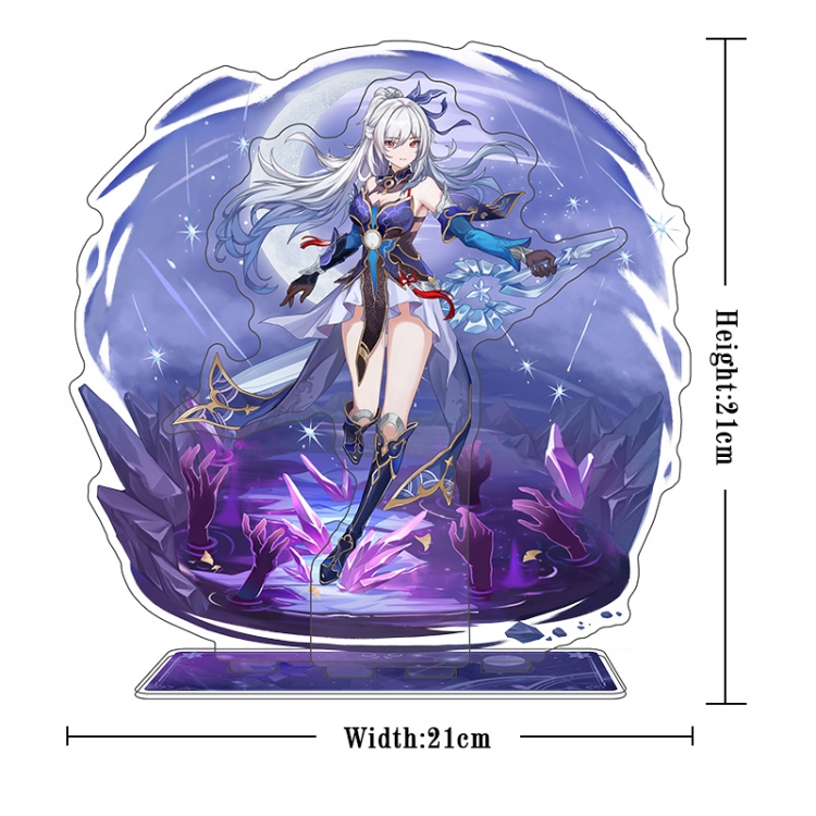 Honkai: Star Rail Acrylic interlayer technology double-sided Standing Plates stand figure 21CM