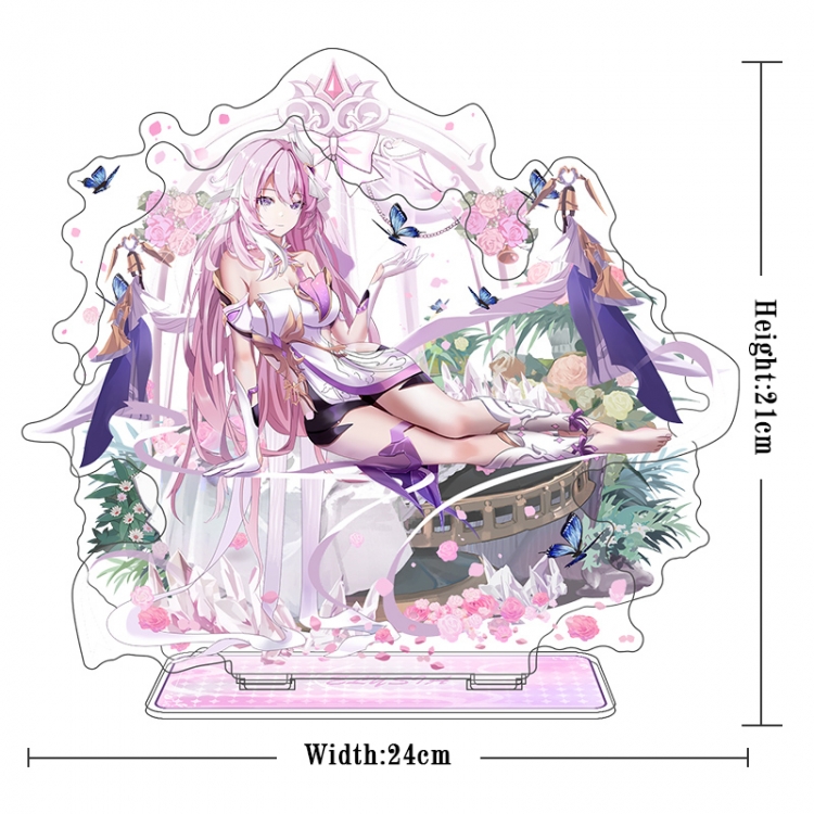 Honkai: Star Rail Acrylic interlayer technology double-sided Standing Plates stand figure 21CM