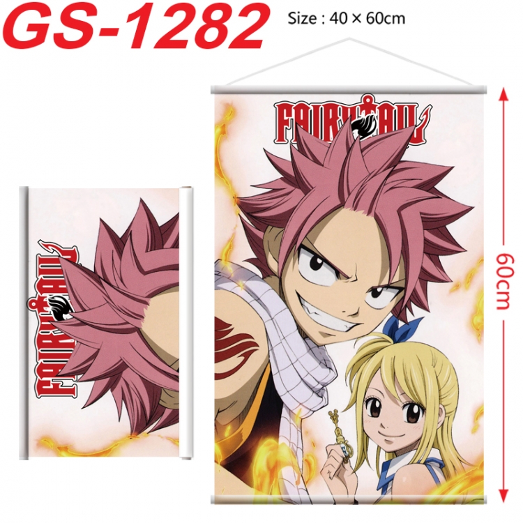 Fairy tail Anime digital printed pole style hanging picture Wall Scroll 40x60cm