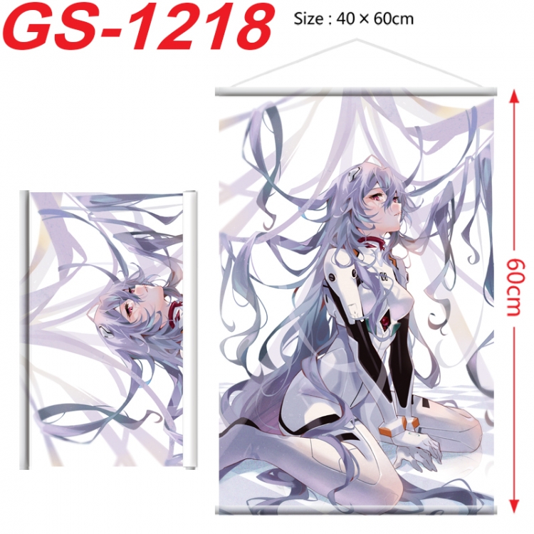 EVA  Anime digital printed pole style hanging picture Wall Scroll 40x60cm