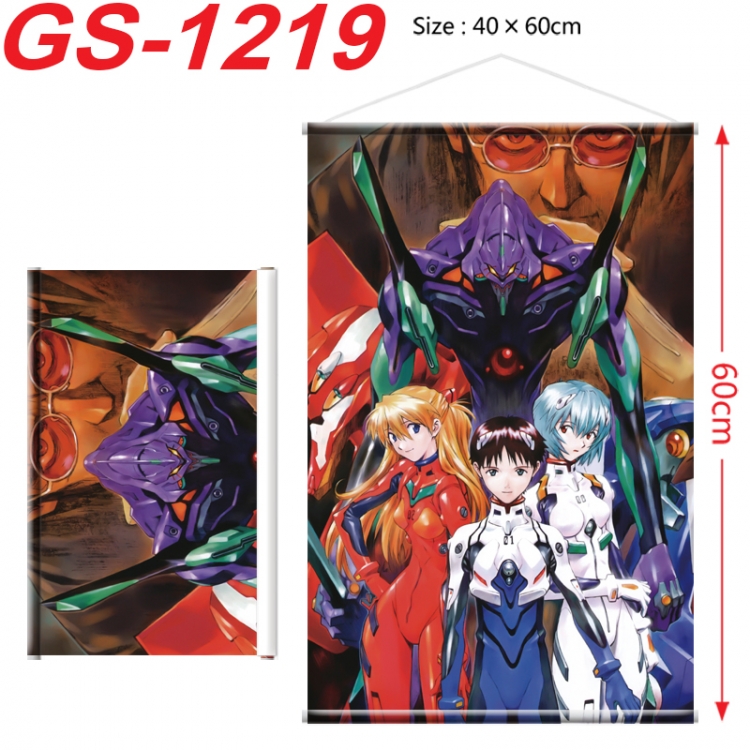 EVA  Anime digital printed pole style hanging picture Wall Scroll 40x60cm