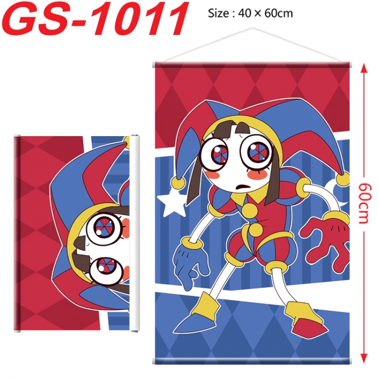 The Amazing Digital Circus Anime digital printed pole style hanging picture Wall Scroll 40x60cm