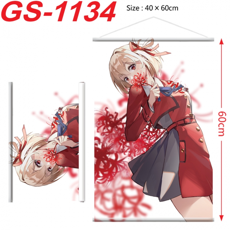 Lycoris Recoil Anime digital printed pole style hanging picture Wall Scroll 40x60cm