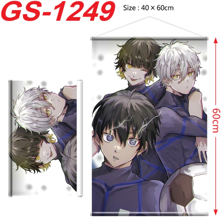 BLUE LOCK Anime digital printed pole style hanging picture Wall Scroll 40x60cm