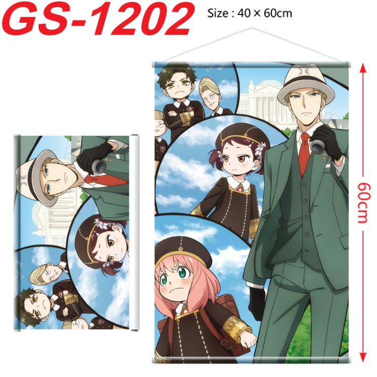 SPY×FAMILY Anime digital printed pole style hanging picture Wall Scroll 40x60cm
