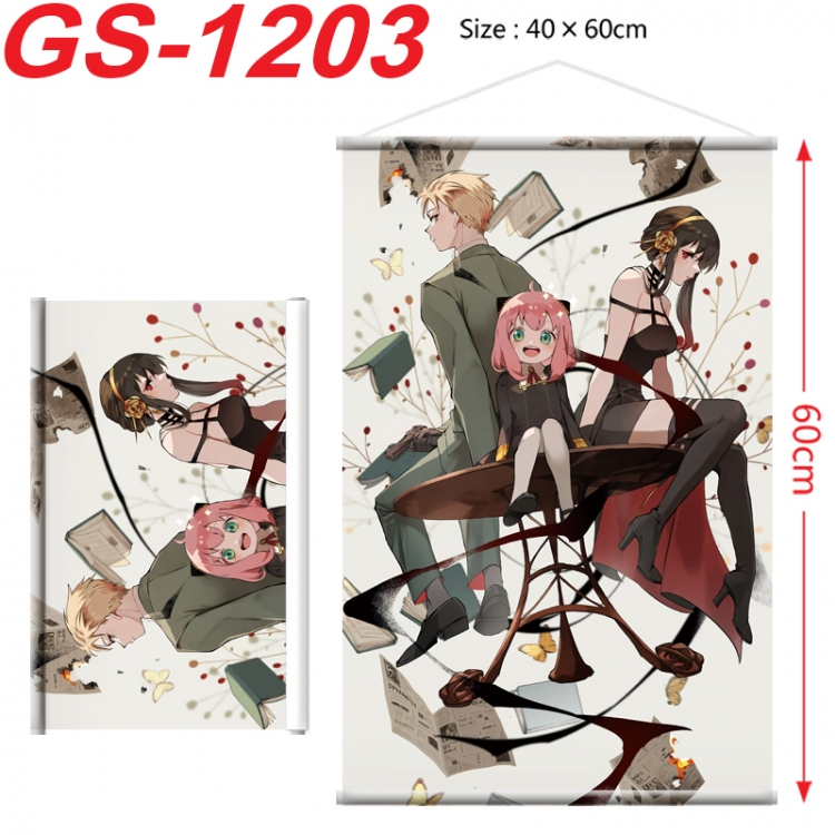 SPY×FAMILY Anime digital printed pole style hanging picture Wall Scroll 40x60cm