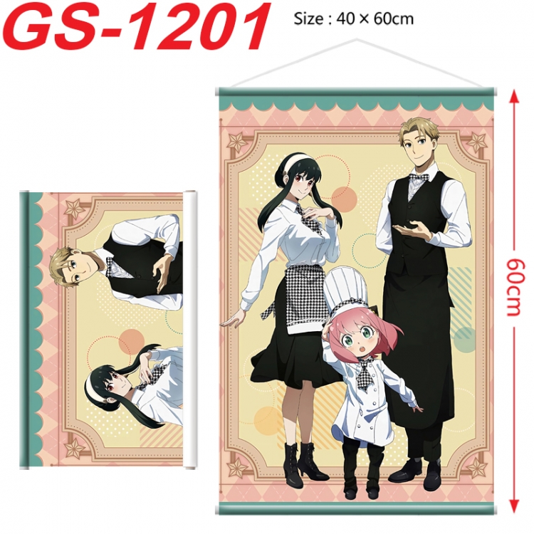 SPY×FAMILY Anime digital printed pole style hanging picture Wall Scroll 40x60cm