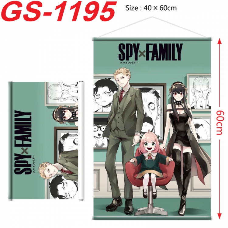 SPY×FAMILY Anime digital printed pole style hanging picture Wall Scroll 40x60cm