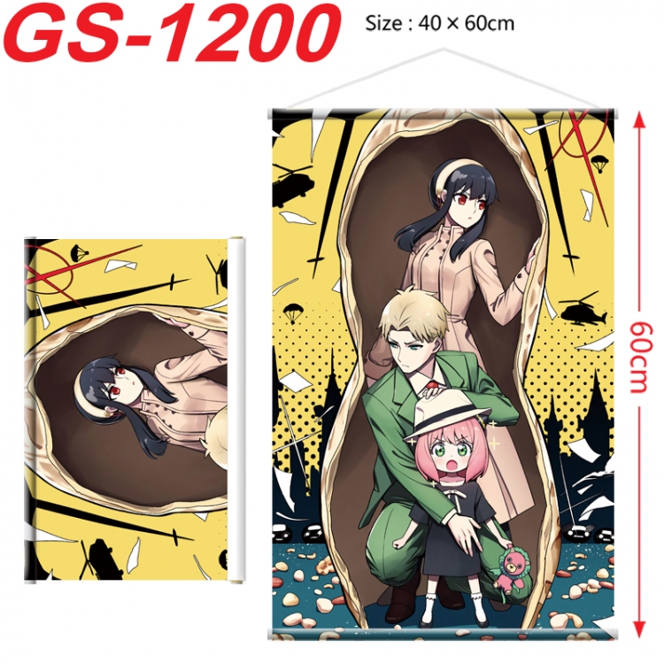 SPY×FAMILY Anime digital printed pole style hanging picture Wall Scroll 40x60cm