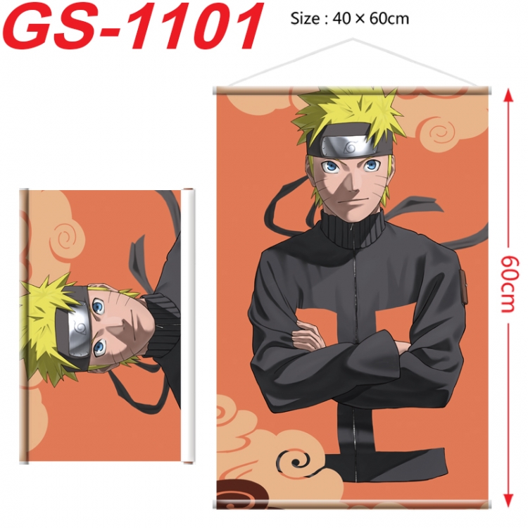 Naruto Anime digital printed pole style hanging picture Wall Scroll 40x60cm