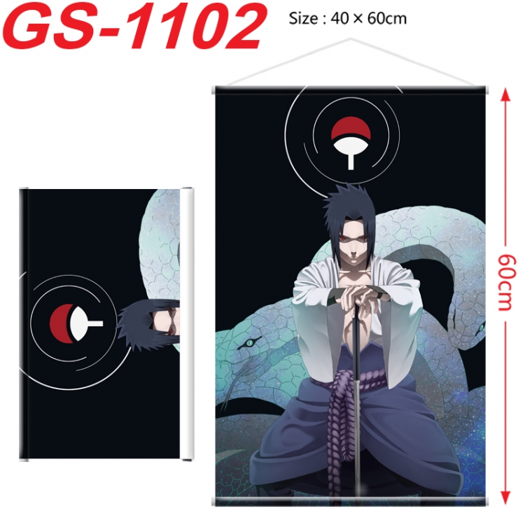Naruto Anime digital printed pole style hanging picture Wall Scroll 40x60cm