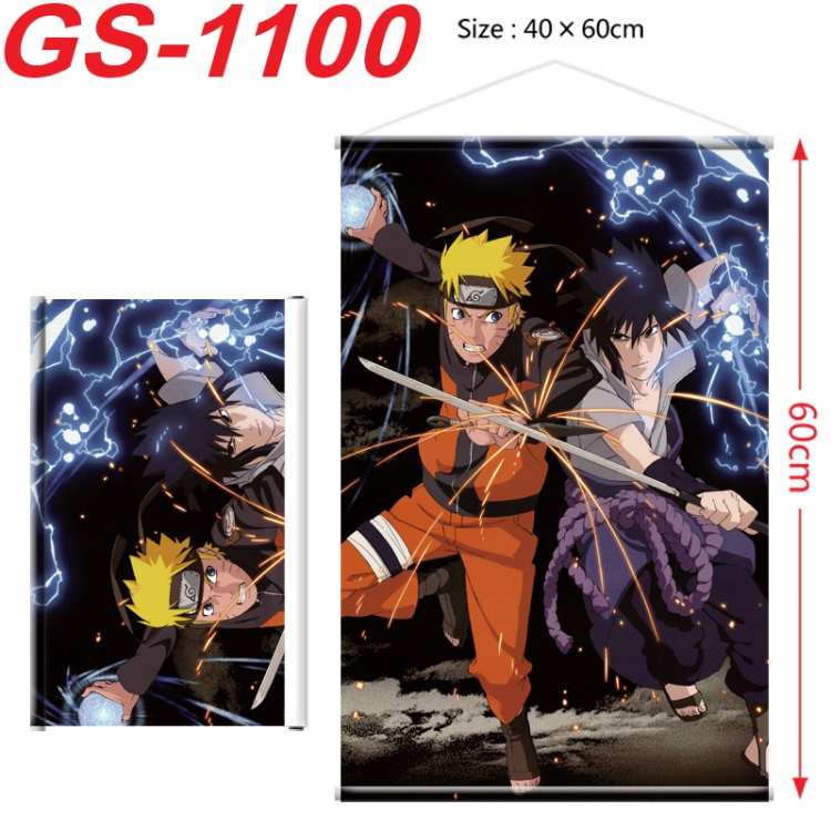 Naruto Anime digital printed pole style hanging picture Wall Scroll 40x60cm