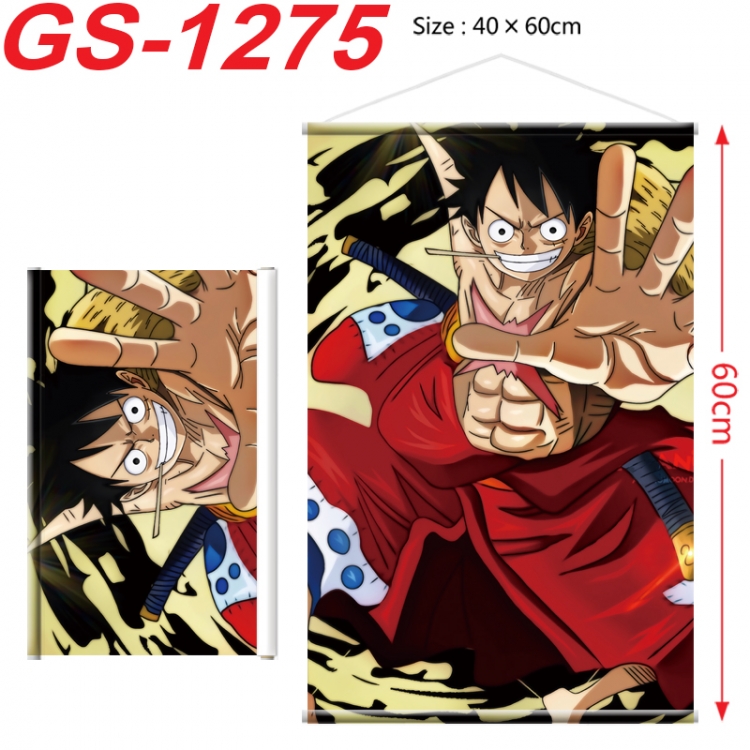 One Piece Anime digital printed pole style hanging picture Wall Scroll 40x60cm