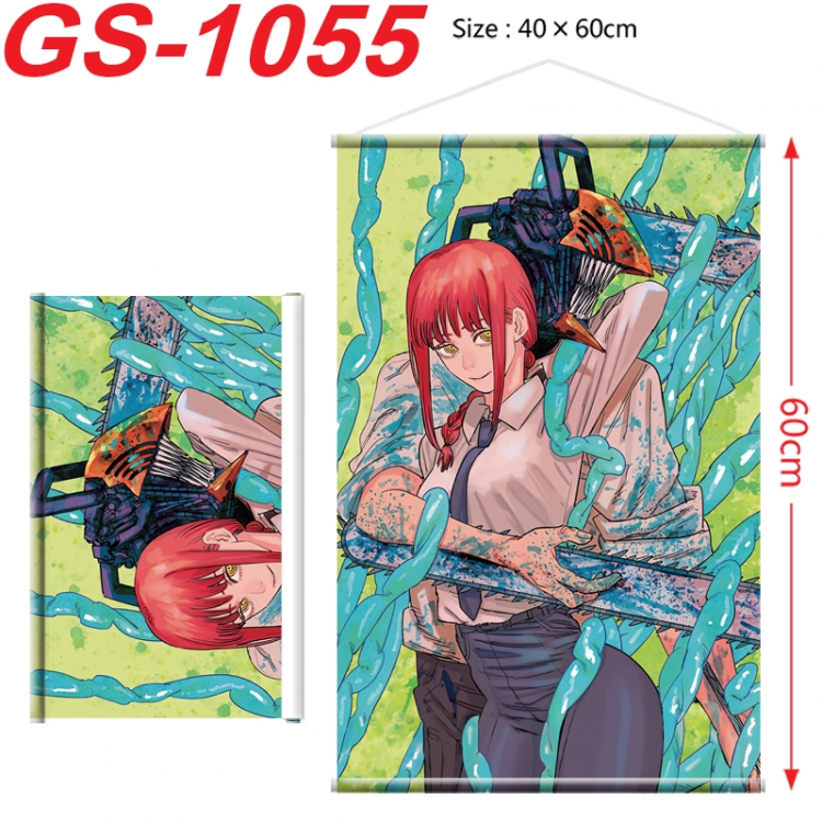 Chainsawman Anime digital printed pole style hanging picture Wall Scroll 40x60cm