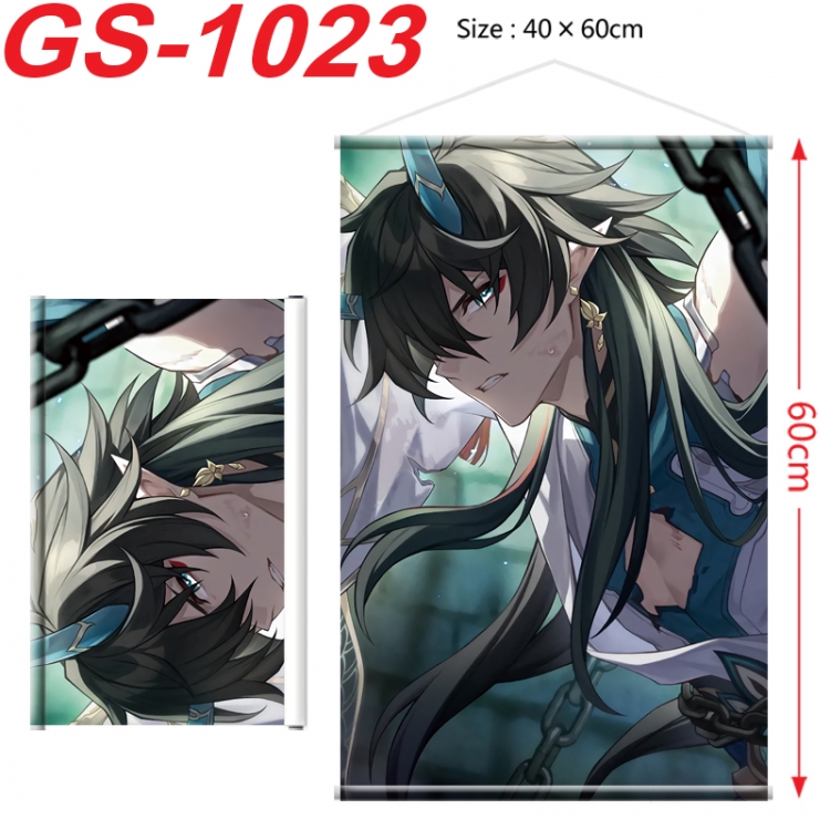  Honkai: Star Rail Anime digital printed pole style hanging picture Wall Scroll 40x60cm