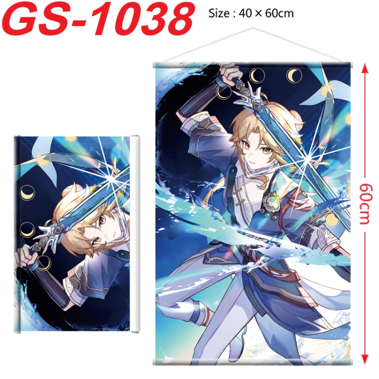  Honkai: Star Rail Anime digital printed pole style hanging picture Wall Scroll 40x60cm