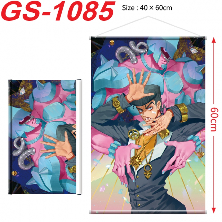 JoJos Bizarre Adventure Anime digital printed pole style hanging picture Wall Scroll 40x60cm