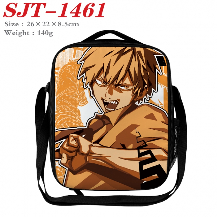 Chainsawman Anime Lunch Bag Crossbody Bag 26x22x8.5cm 