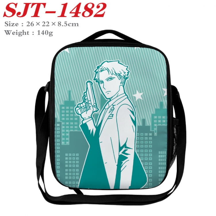 SPY×FAMILY Anime Lunch Bag Crossbody Bag 26x22x8.5cm 