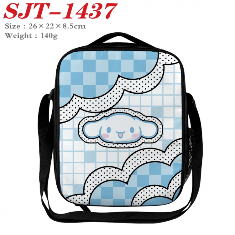 sanrio Anime Lunch Bag Crossbody Bag 26x22x8.5cm 
