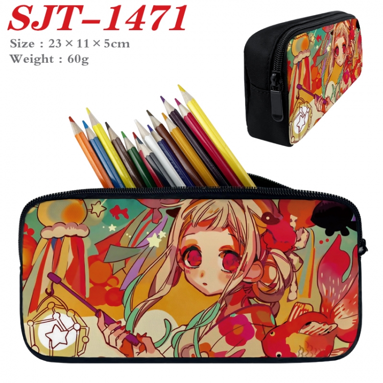 Toilet-bound Hanako-kun  Anime nylon student pencil case 23x11x5cm