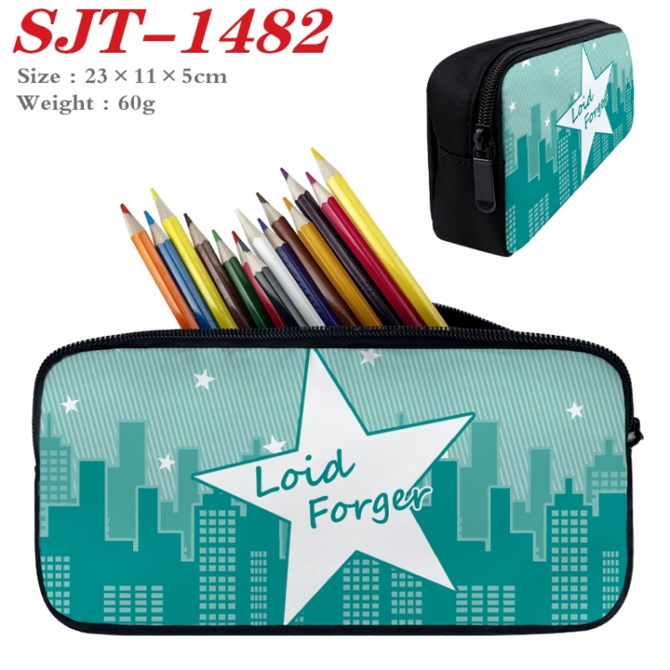 SPY×FAMILY  Anime nylon student pencil case 23x11x5cm 