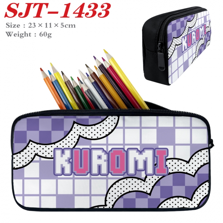 sanrio  Anime nylon student pencil case 23x11x5cm 