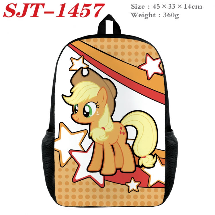 My Little Pony Anime nylon canvas backpack student backpack 45x33x14cm