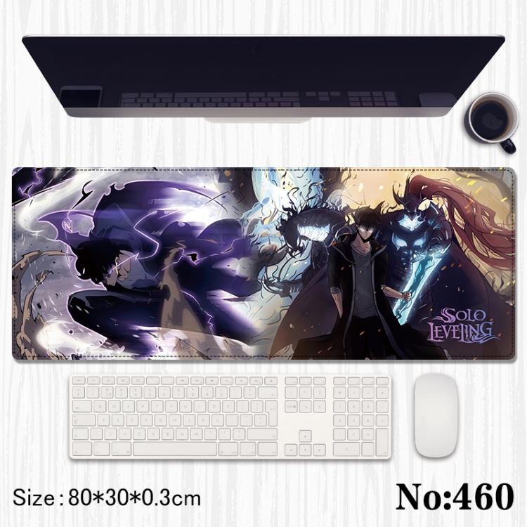 Solo Leveling:Arise Anime peripheral computer mouse pad office desk pad multifunctional pad 80X30X0.3cm