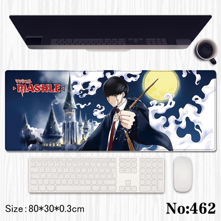 Mashle: Magic and Muscles  Anime peripheral computer mouse pad office desk pad multifunctional pad 80X30X0.3cm