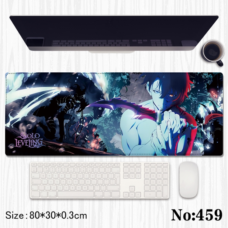 Solo Leveling:Arise Anime peripheral computer mouse pad office desk pad multifunctional pad 80X30X0.3cm