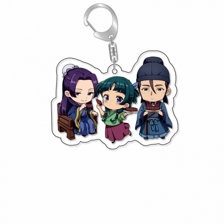 The Apothecary Diaries Anime Acrylic Keychain Charm price for 5 pcs 16510