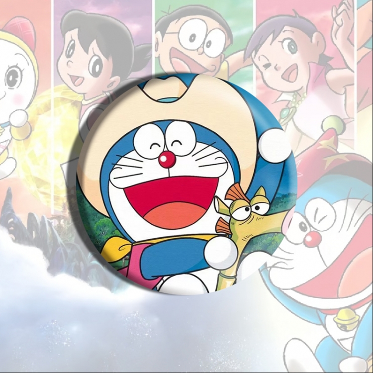 Doraemon Anime tinplate brooch badge price for 5 pcs