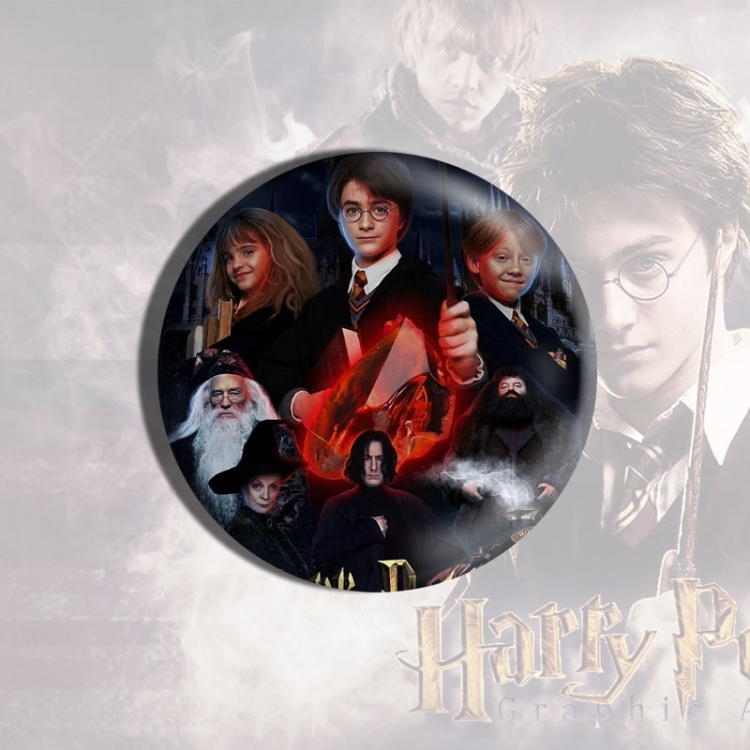 Harry Potter Anime tinplate brooch badge price for 5 pcs