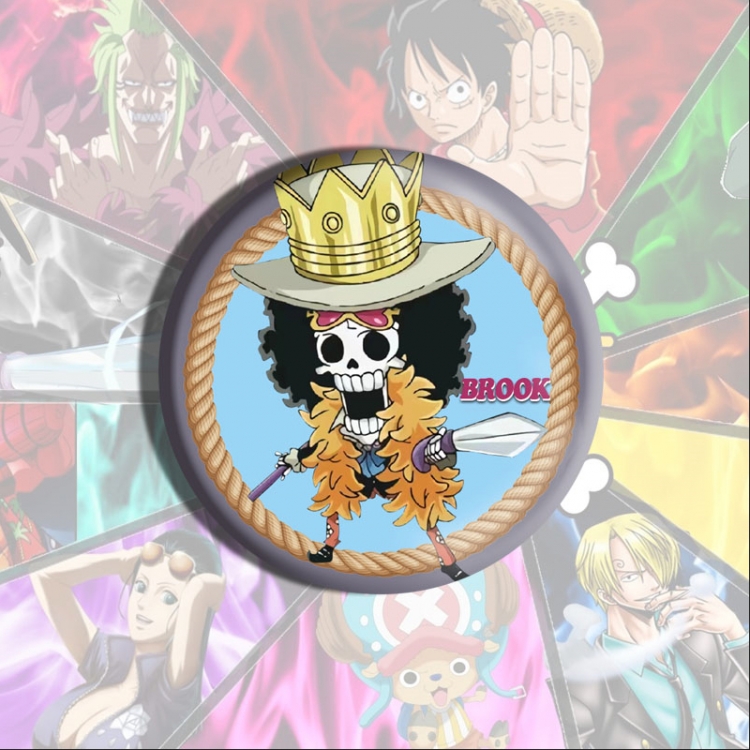 One Piece Anime tinplate brooch badge price for 5 pcs